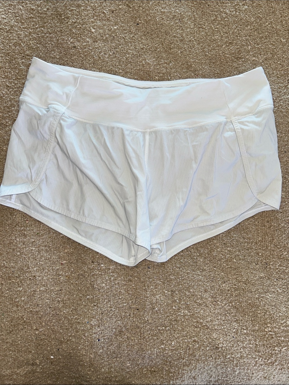 lululemon athletica White Women's Lightweight Shorts